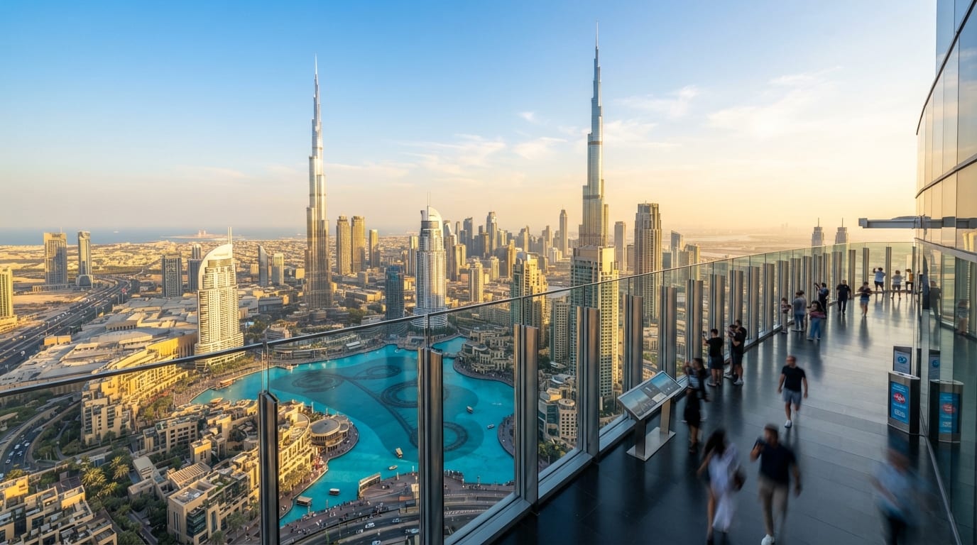 Burj Khalifa Dubai Mall Fountain View